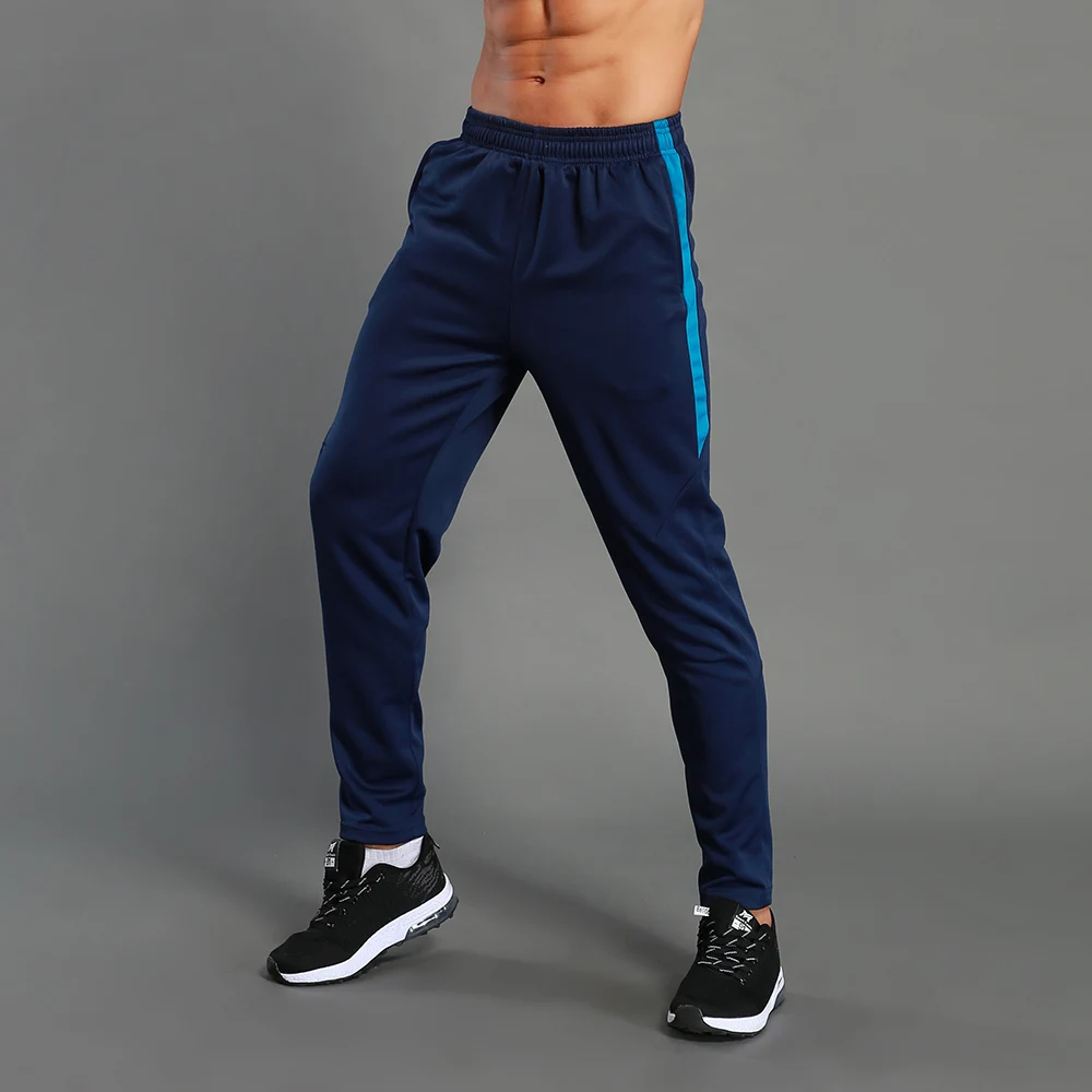 Winter Professional Men Soccer Pants Slim Skinny Sportstraining Running