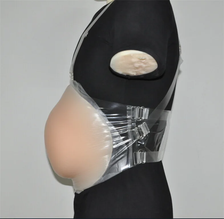 Top Pregnant women with fake belly, fake belly, fake pregnancy,3000 g,90-month gel, fake stomach. 11
