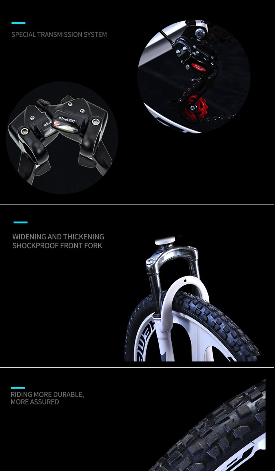 Perfect Mountain Bike 26" 21/24/27Speeds Aluminum Alloy Folding Variable Speed Cycling Double Vibration Damping Brakes For Man and Women 3