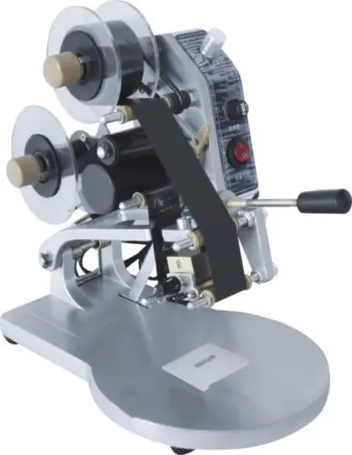 

DY-8 Color Ribbon Hot Printing Machine Direct Thermal Foil Manual Stamp Printer Coding Machine Date Ribbon Coder