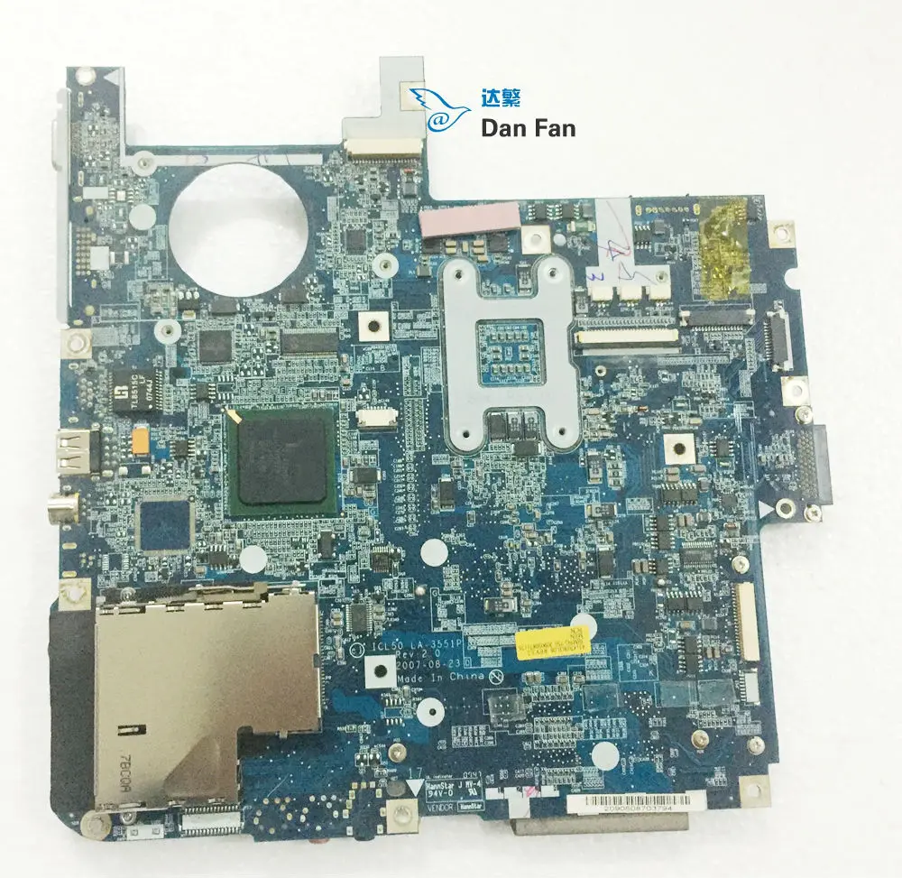 Материнская плата для ноутбука ACER Aspire 5315 5715 5315Z 5715Z модель ICL50 системная 100%