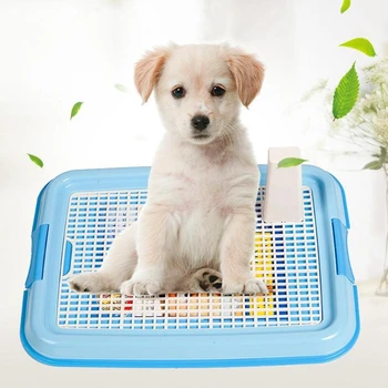 

Hot Sale Lattice Dog Toilet Potty Pet Toilet For Dogs Cat Puppy Litter Tray Training Toilet Easy To Clean Pet Supplies