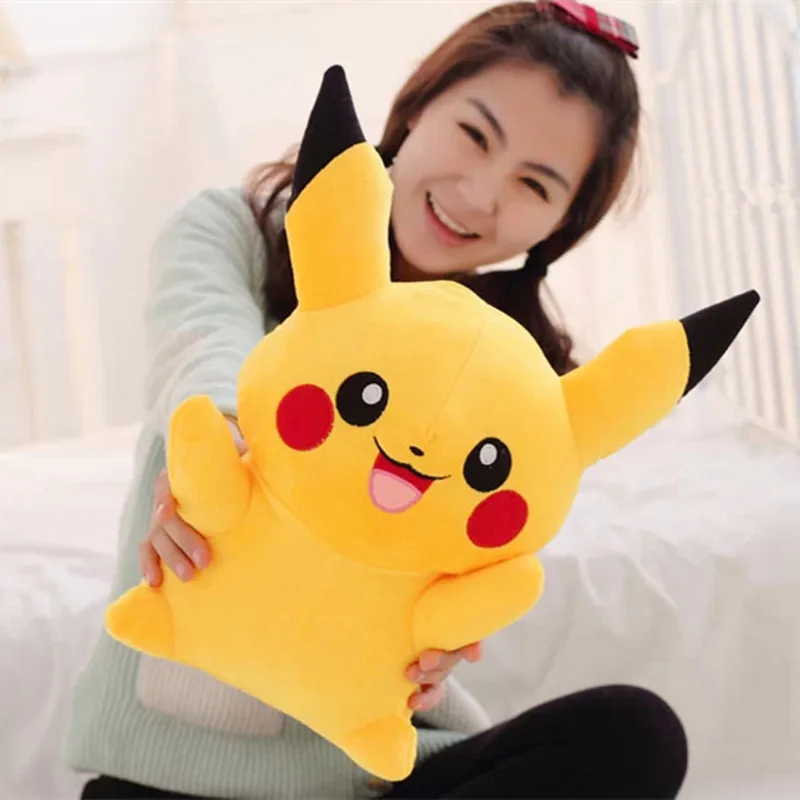 

25cm Small Kawaii Pikachu Cartoon Plush Toy Stuffed Animals Dolls Soft Toys Peluche Oyuncak Bebek Toys For Children Cojines