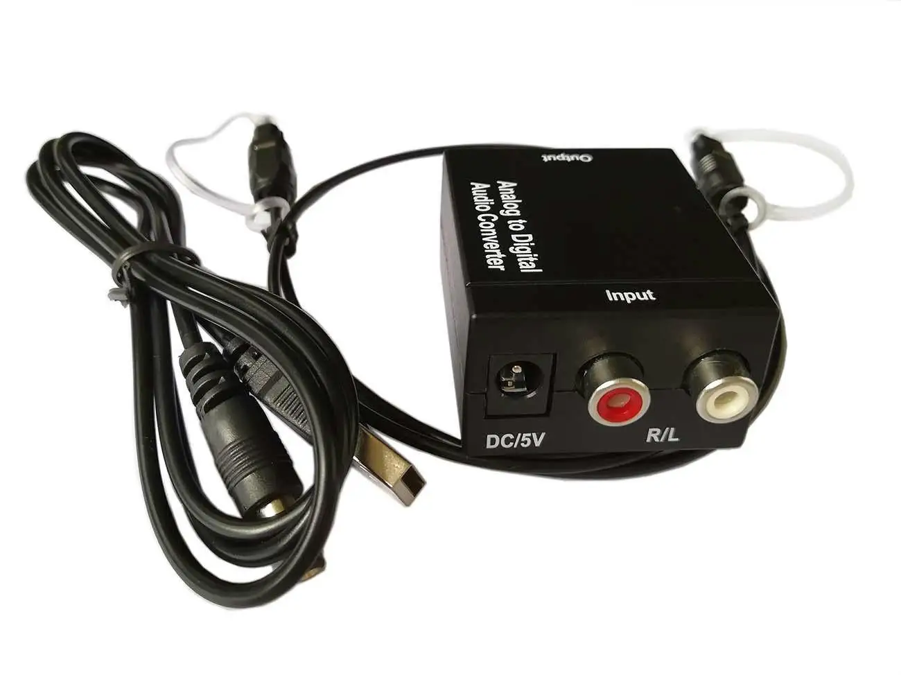 Аналоговый и цифровой конвертер ADC оптический коаксиальный RCA Toslink SPDIF адаптер ТВ