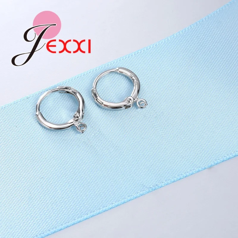Серьги подвески женские из серебра 925 пробы 50 шт./лот|jewelry findings|925 sterling silver