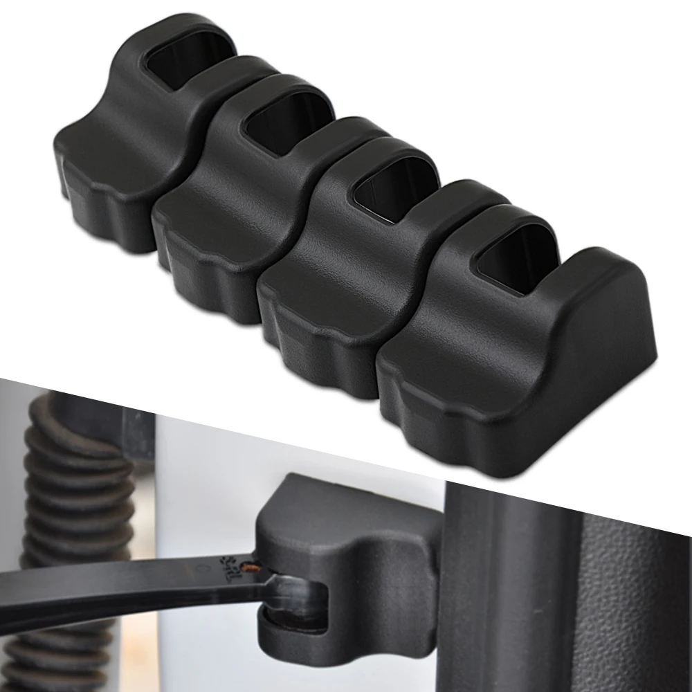 

4x Car Door Check Arm Protection Cover For Chevrolet Aveo Sonic Tracker Trax For Peugeot 301 208 408 C4L Car accessories