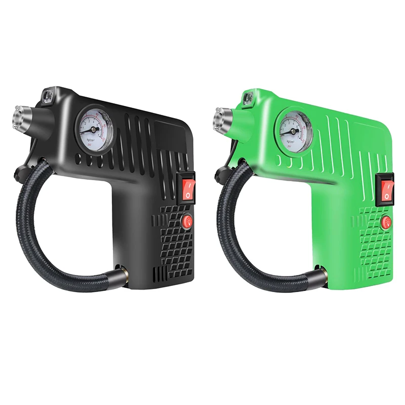 

3M Portable Electric Air Compressor Pump Small Tire Inflator 12V 100 PSI Tyre Pressure Monitor for Car Motor Bicycle Automobiles