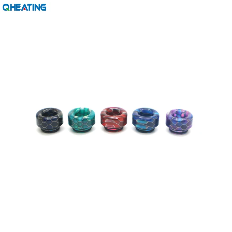 Qheating Смола 510 капельный наконечник змея эпоксидная смола вейпер для TFV8 атомайзер