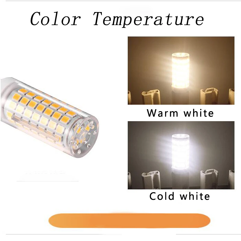 10 шт . новый G9 светодиодный светильник 3 Вт 5 7 SMD2835 36 51 76 s AC220V с керамическим