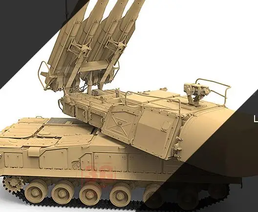 1/35 весы комплект с роботизированной системой ПВО KingTair militaryроссийский 9K37M1 Бук