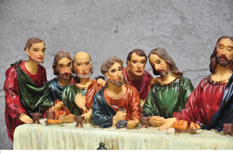 Leonardo Da Vinci s Final Dinner Home Church Resin Ornaments and Gifts