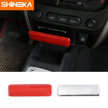 

SHINEKA ABS 2 Colors Car Styling Ashtray Decorative Cover Trim for Suziki Jimny 2007+ High Quality Car Accessories
