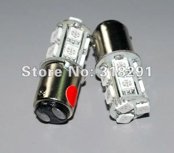 T20/7440 W21W 13SMD-5050 светодиодный автомобиль сигнальная Поворотная лампа свет 1156 ba15s Автомобильный свет