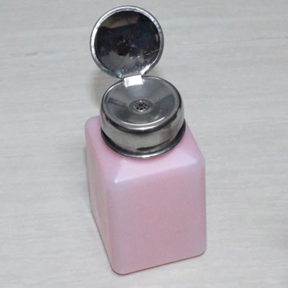 1 шт. пустая бутылка для снятия лака для ногтей диспенсеры с насосом для удаления макияжа губ и глаз жидкая бутылка 200 мл