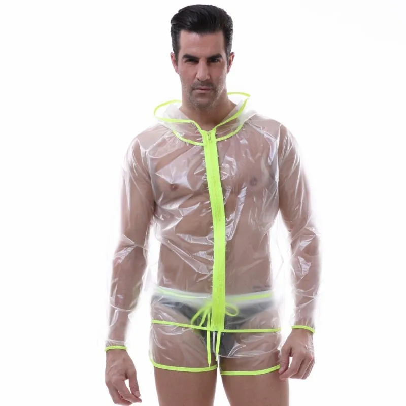 Mens Beach Sun Protection T Shirt Summer Long Sleeve Hooded Shirt Men