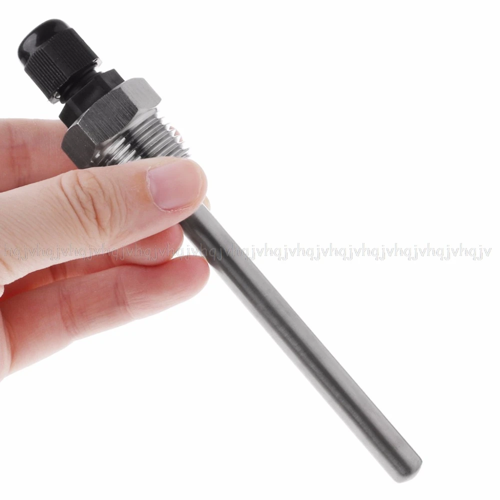 Резьба из нержавеющей стали Thermowell 30 200 мм резьба 304 1/2 дюйма BSP G для датчика