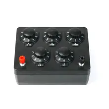 0-9999.9 Ohm Variable Resistance Box Decade Resistor Experimental Equipment For Physical School Teachin