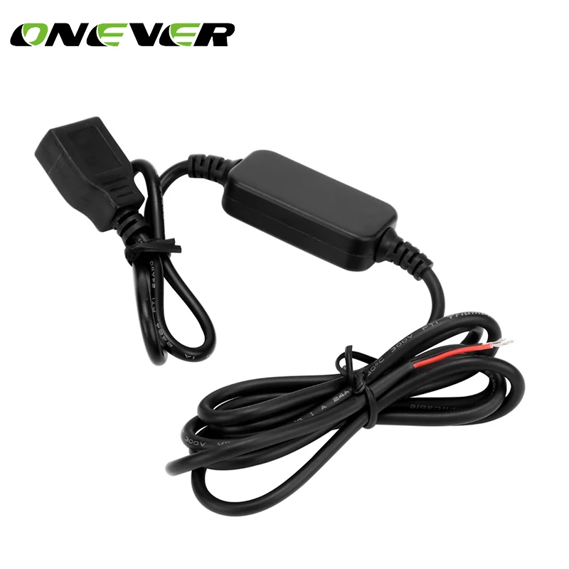 Onever 15W Dual USB Voltage Adaptor Converter 12V to 5V 3A 2 DC-DC Buck Step Down Module car accessories | Автомобили и мотоциклы
