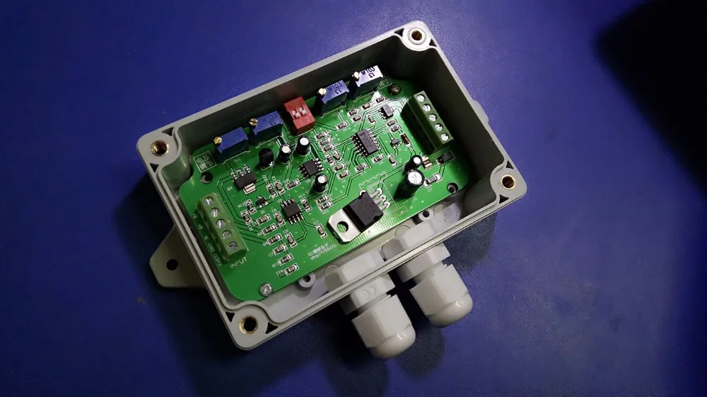 0 to 5V 10V 4 to 20mA Load Cell sensor Amplifier Transmitter strain