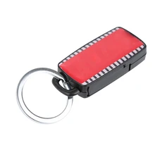 1PC Anti-Lost LED Key Finder Find Locator Keychain Whistle Beep Sound Control Torch