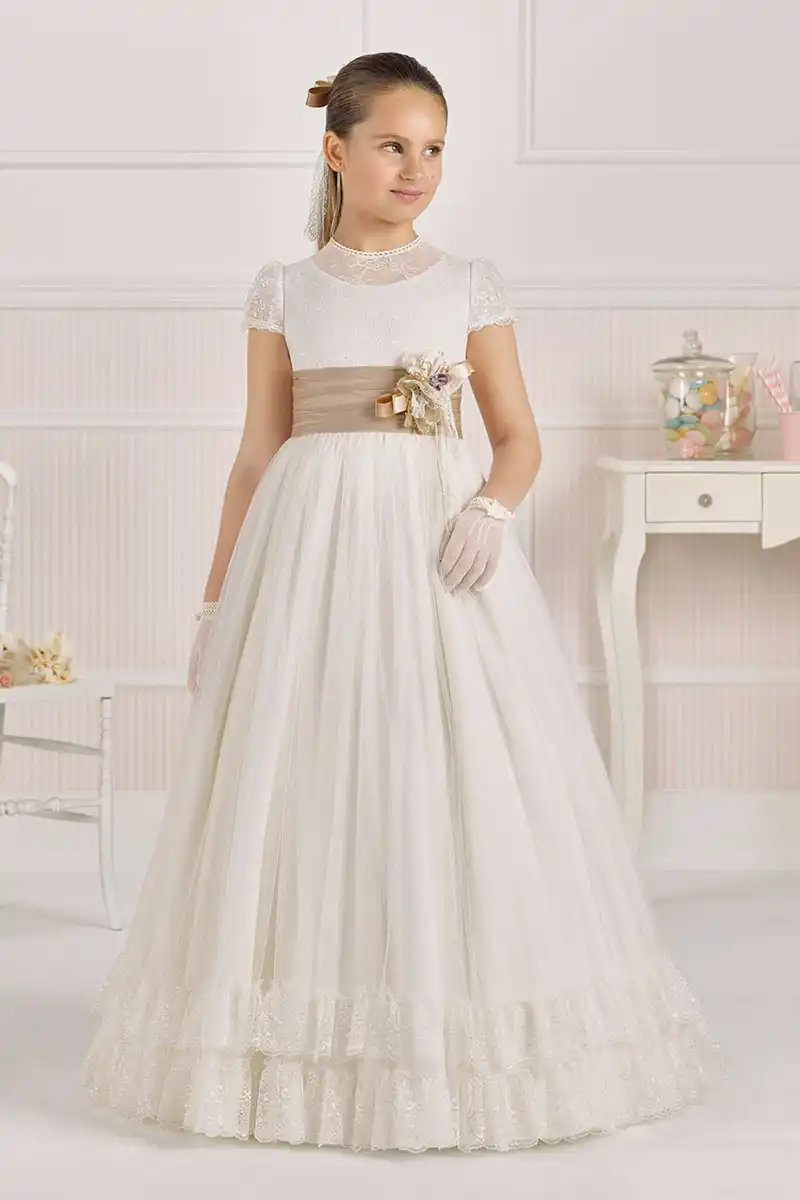 modern first communion dress
