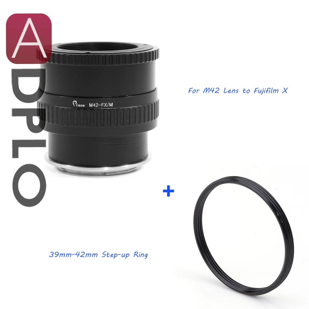 Pixco Macro All'Infinito Obiettivo Regolabile Adattatore Per M39 Lens Fujifilm X Monte Camera X-A3 X-Pro2 X-E2S X-T10 X-T1Ir X-A2 X-T1