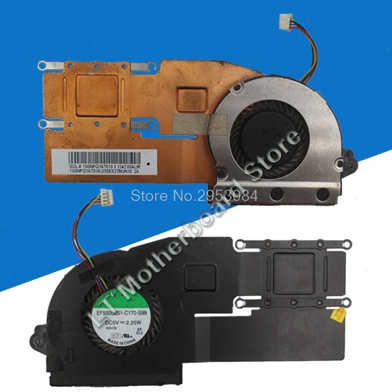 Радиатор для ноутбука For Asus VivoBook X202E S200E X201E Q200E X201EP X201EV вентилятор охлаждения