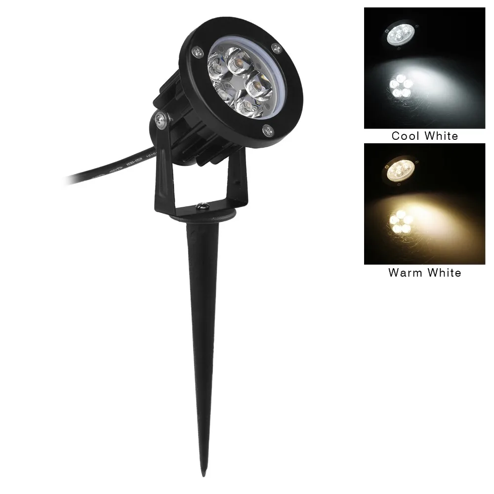 

Outdoor LED Lawn Lamp LED Spotlight 3W/5W warm white aluminum waterproof garden lighting pathway lamp IP65 AC110-240V
