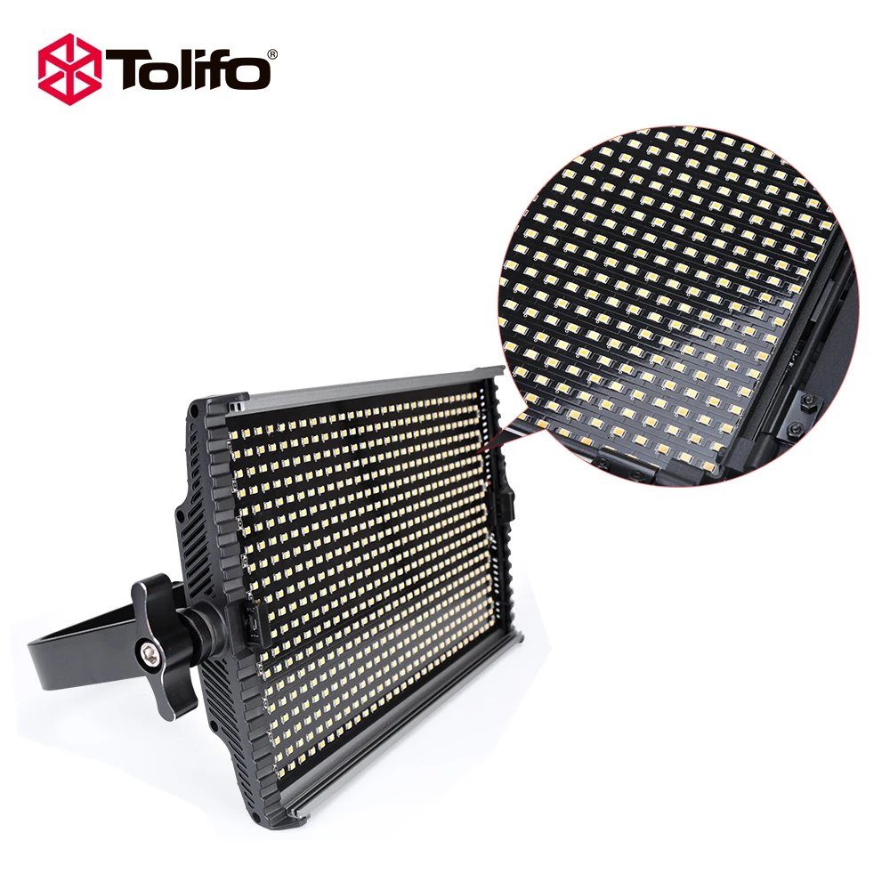 Tolifo GK S60B 60W 600pcs светодиодные лампы для фото и видеосъемки двухцветные с
