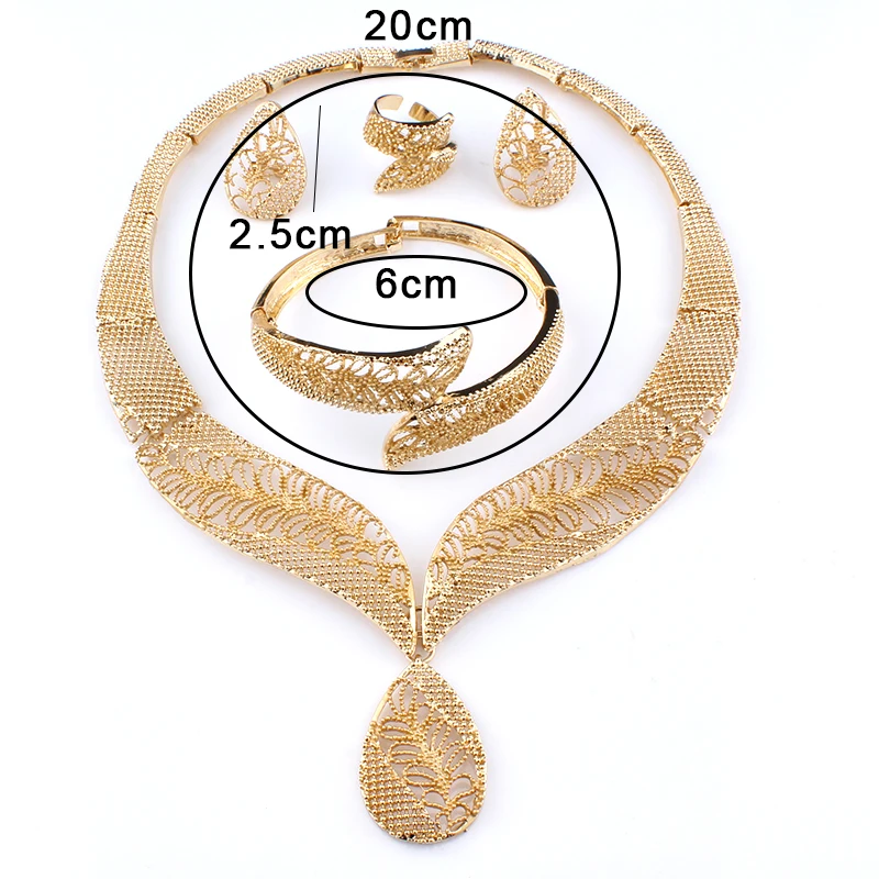 Jiayijiaduo-Africana-perlas-conjuntos-de-joyer-a-de-color-oro-collar-pendiente-de-hoja-de-boda (4)