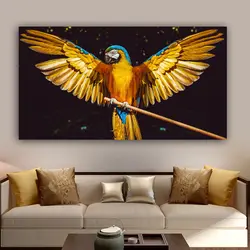 RELIABLI ART Quadro Попугай Птица Животное плакат Холст Картина домашний декор, плакаты и репродукции, настенное Искусство картинки для гостиной