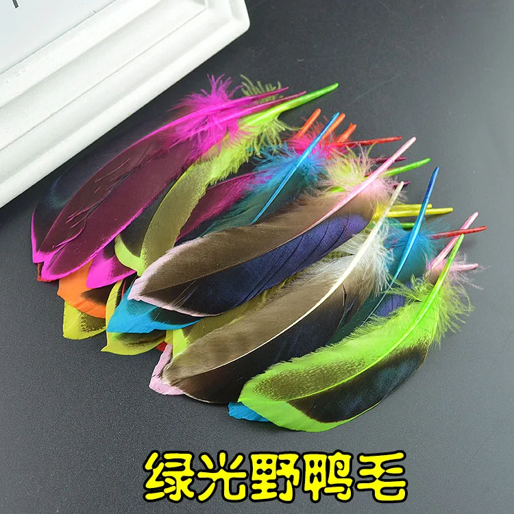 

New 50pcs Natural colorful birds feathers plumas de colores DIY Party Craft decoration wedding decoration indian headdress Z796
