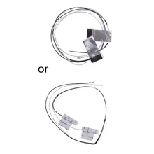 1 пара Универсальный ноутбук мини PCI-E беспроводная Wifi Внутренняя антенна черный+ белый#221