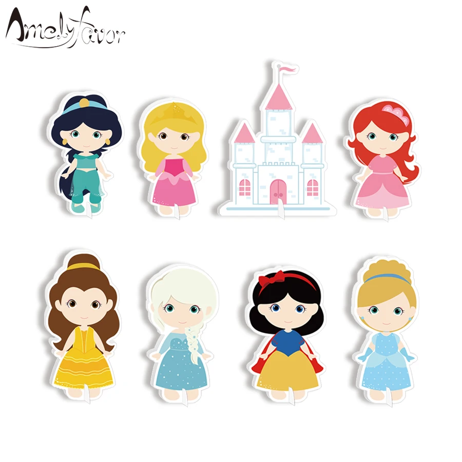 

Princess Party Decoration Princess Table Centerpiece Girl Birthday Party Supplies Decorations Princess Party Castle Centerpieces