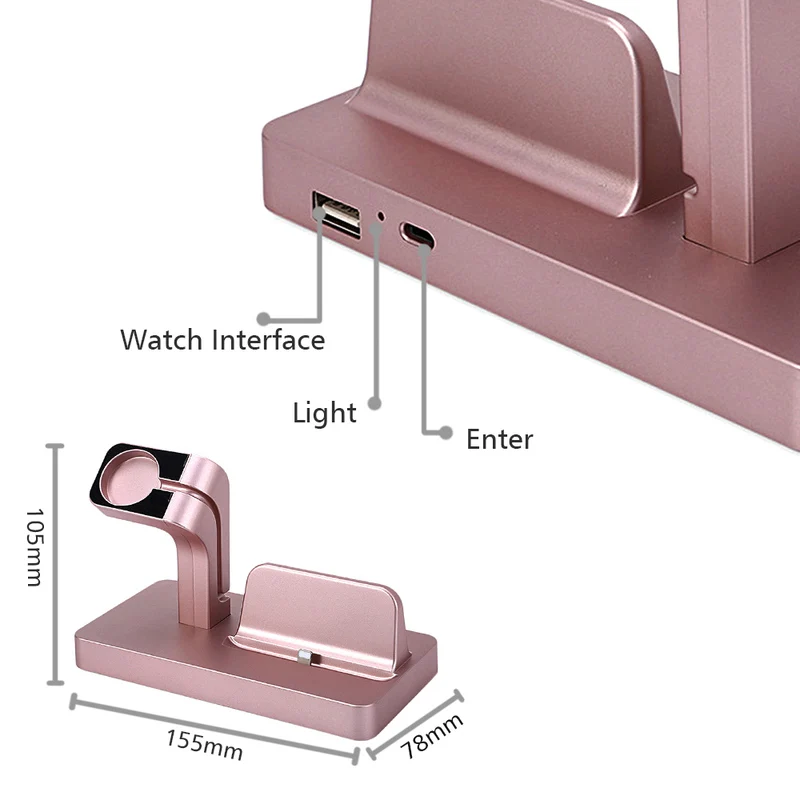 2 в 1 зарядная док-станция кронштейн Подставка держатель зарядное устройство для IPhone X 8 7 6 S Plus 5s док-станция для Apple Watch Iwatch зарядное устройство