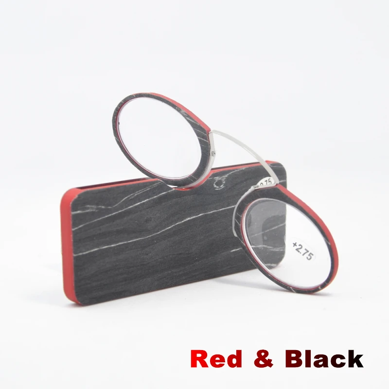 Портативный зажим для носа очки для чтения бумажник для чтения очки мужские и женские солнцезащитные очки yr606