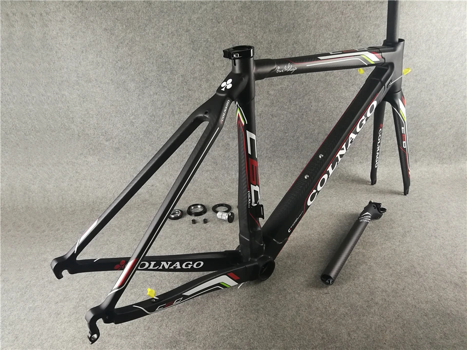 Discount Colnago Carbon Road complete Bike With R7000 R8000 Groupset Carbon COLNAGO 50mm wheelset HANDLEBAR 5