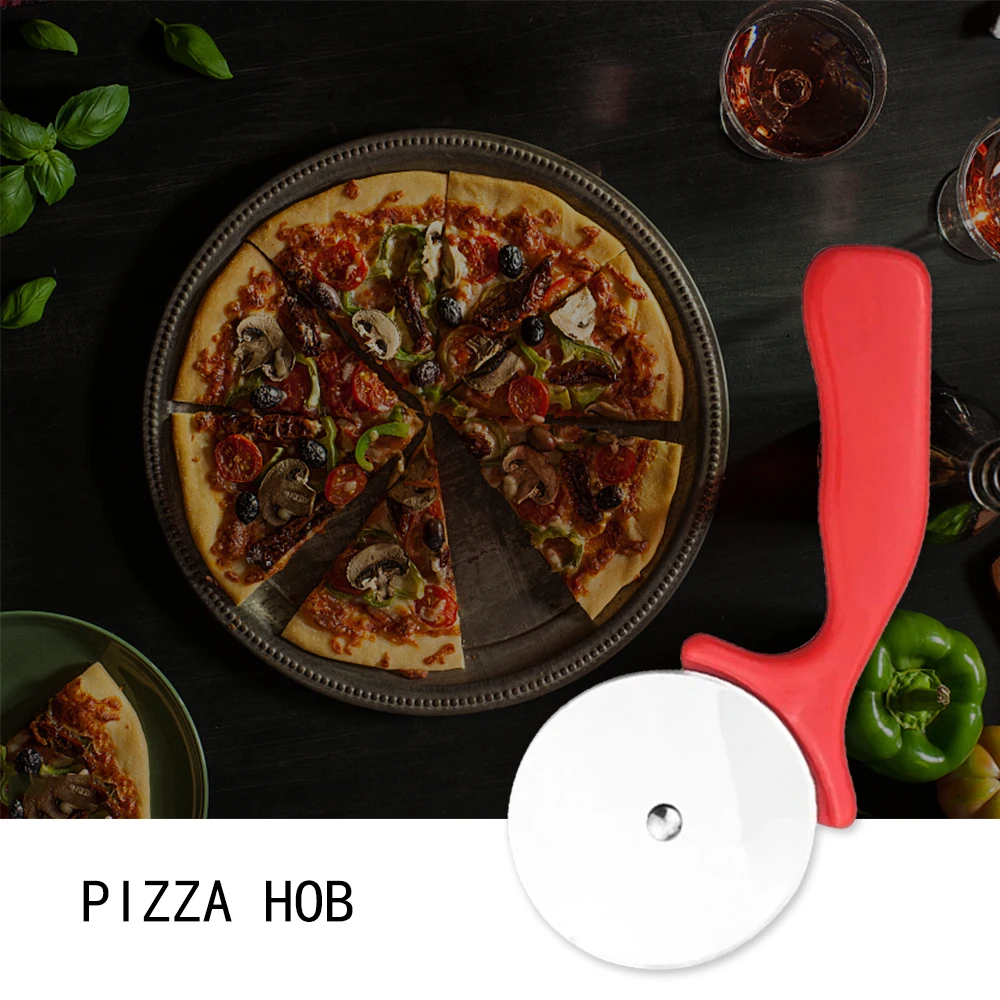 Из нержавеющей стали для пиццы режущие диски нож для пиццы ножи для тортов хлеба пироги круглый Ножи нож для пиццы кухонная утварь