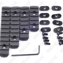Легкий вес полимерный Пикатинни База для рейки Ultra fit MOE handguard rail adapter 4 шт R3282