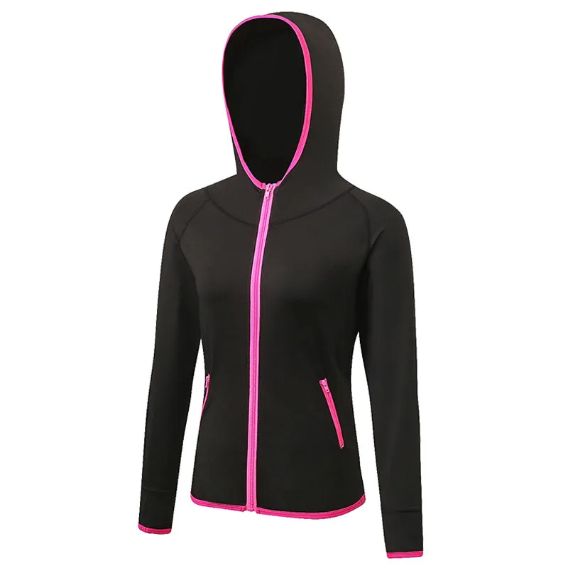 

Womens Hoodies Sport coat Sport Jacket Fitness Ladies Hoodies Sports Gym Comprehensive Sweater Running Training Jacket For Lady