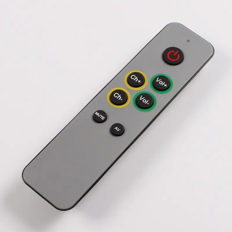 Learning Remote control for TV,STB DVB ,Receiver,DVD, 7 big buttons controller duplicate IR code, easy use for old people Learning Remote control for TV,STB DVB ,Receiver,DVD, 7 big buttons controller duplicate IR code, easy use for old people