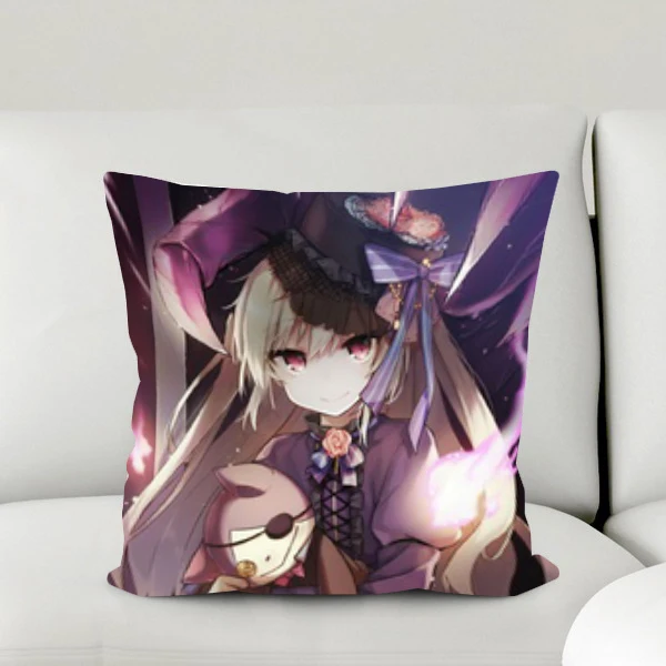 Новый Re:ZERO KARA Hajimeru Isekai жизнь в другой мир аниме 40*40 см квадратная Подушка Чехол