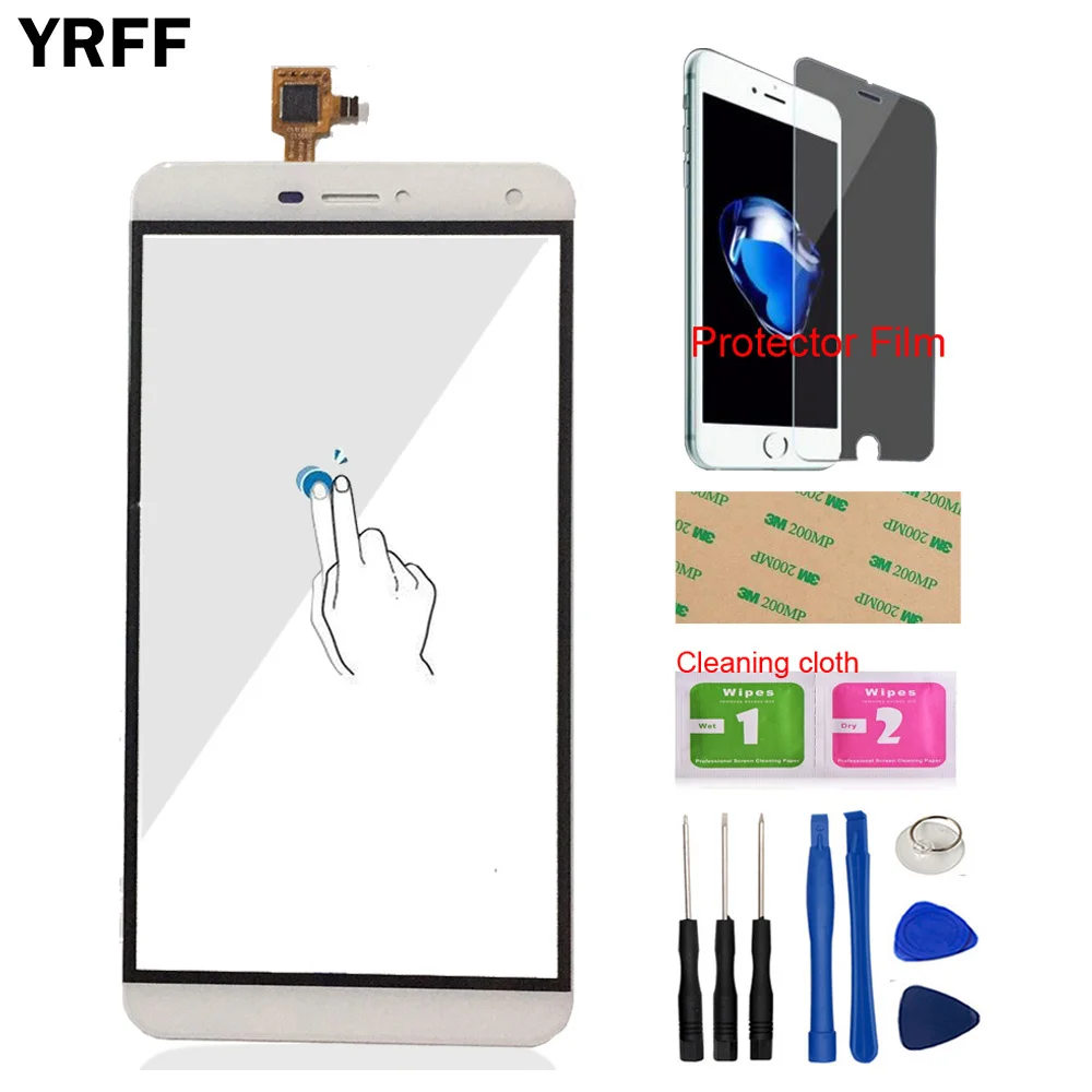 YRFF AAA для ремонта Oukitel U11 Plus сенсорный экран дигитайзер панель стекло инструменты