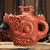 Authentic Yixing Dragon & Phoenix Teapot, Big Capacity Purple Clay Masterpiece