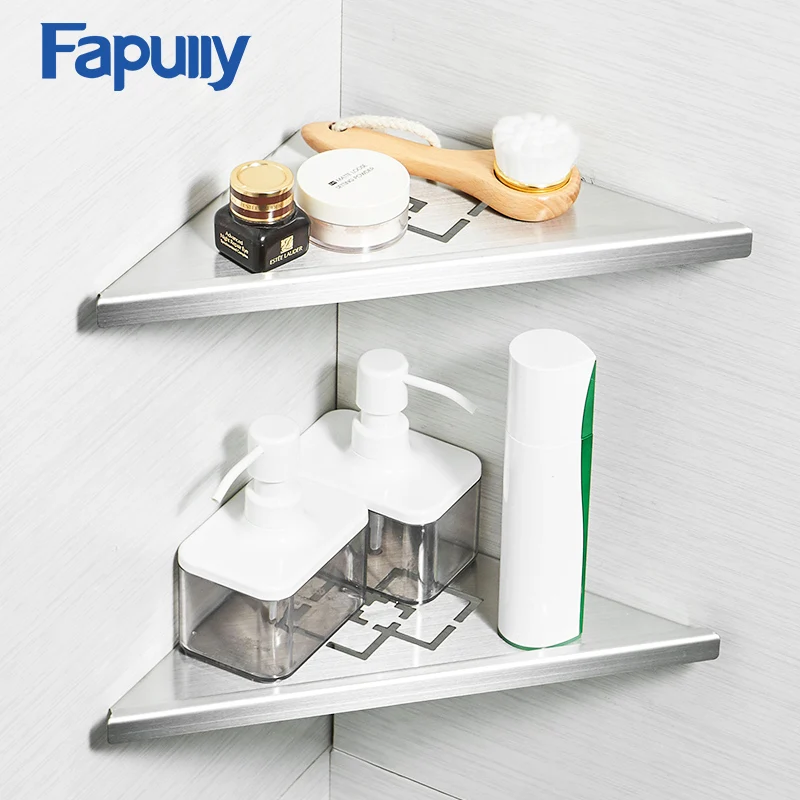 Bathroom Shelves Brushed Nickel Stainless Steel Wall Mount Shower Single Double Tier Basket Storage Bath Accessories Shelf G210 Bathroom Shelves Brushed Nickel Stainless Steel Wall Mount Shower Single Double Tier Basket Storage Bath Accessories Shelf G210