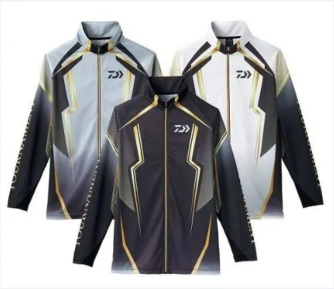 

2018 DAIWA NEW Fishing clothes summer DAIWAS Sunscreen Breathable Long sleeve Quick dry Anti-UV Ultrathin DAWA Free shipping