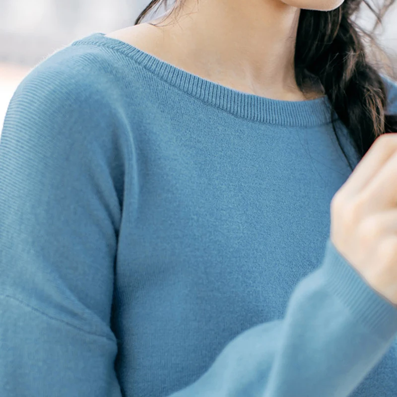 INMAN 2018 women Winter New pullovers Round neck Loose sweater women Sweaters