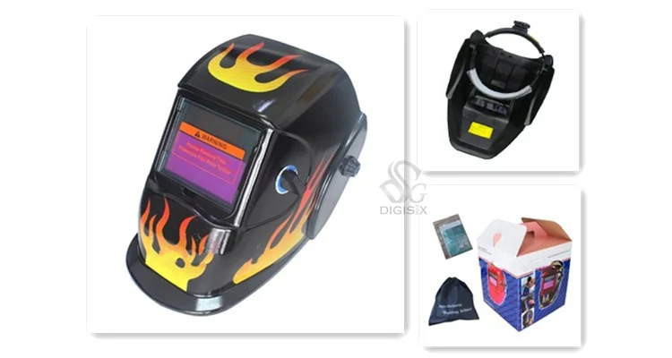 

EH-431 COOL Solar Auto Darkening Electric Welding Helmet Grinding Welding Face Mask Welder Cap Lens For Welding Machine EF9030G