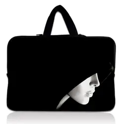 Черный с капюшоном женские мягкие Нетбуки Laptop Sleeve сумка для MacBook Pro 17.4 17.3 для Dell XPS 17 HP ENVY 17 Lenovo y70-70t