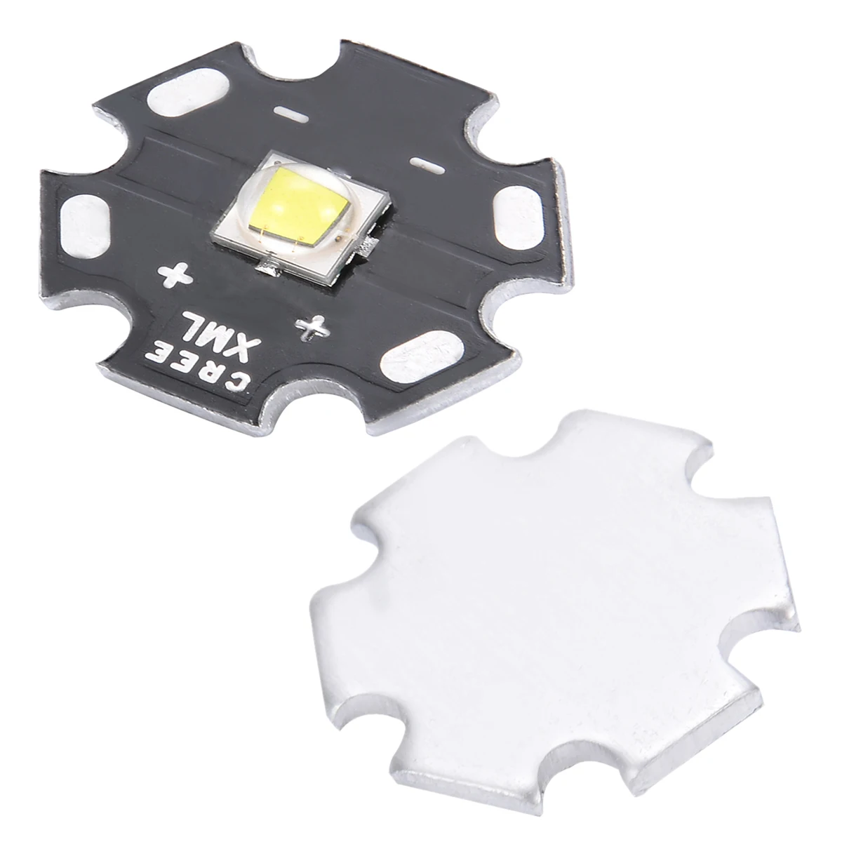 1pc Durable Cree XM-L2 LED U3 Bin 10W 3A 1260lm Neutral White Light LED Emitter with 20mm PCB Base  for DIY flashlight
